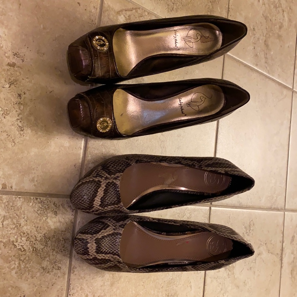 Two heels